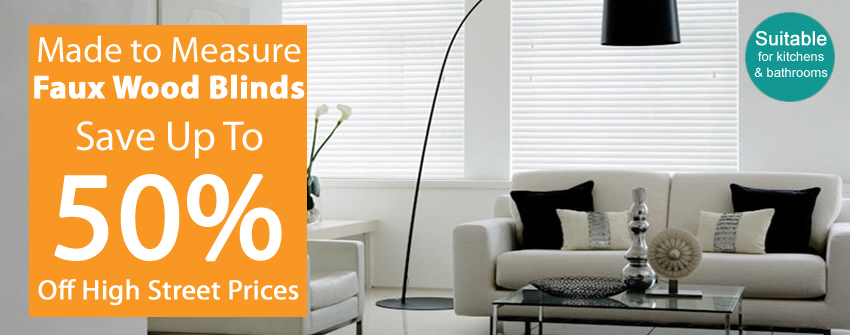 Faux Wooden Venetian Blinds