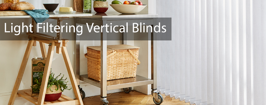 Light Filtering Vertical Blinds