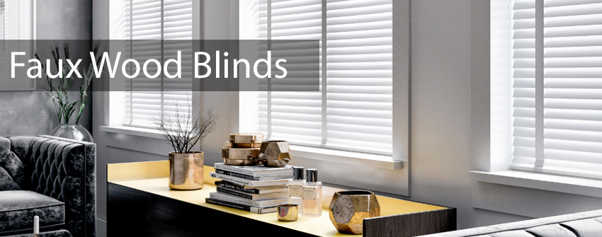 Faux Wooden Venetian Blinds