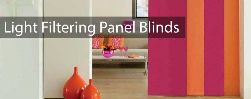 Light Filtering Panel Blinds