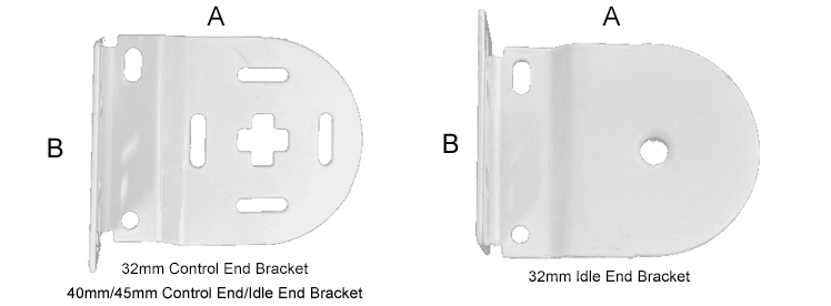 Brackets for Roller Blinds