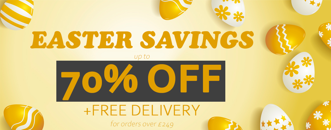 Easter Savings - up to 70% OFF!