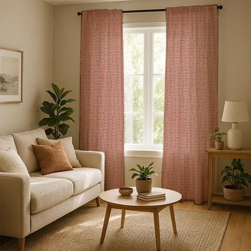molly-coral-curtains-comfy-room