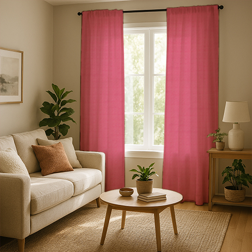 zest-hot-pink-curtains-comfy-room